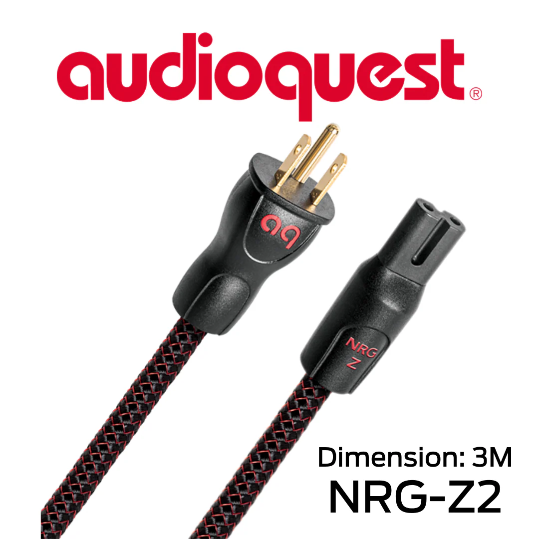 Audioquest NRGZ2 - Câble d'alimentation tripolaire calibre 17AWG - Image 5