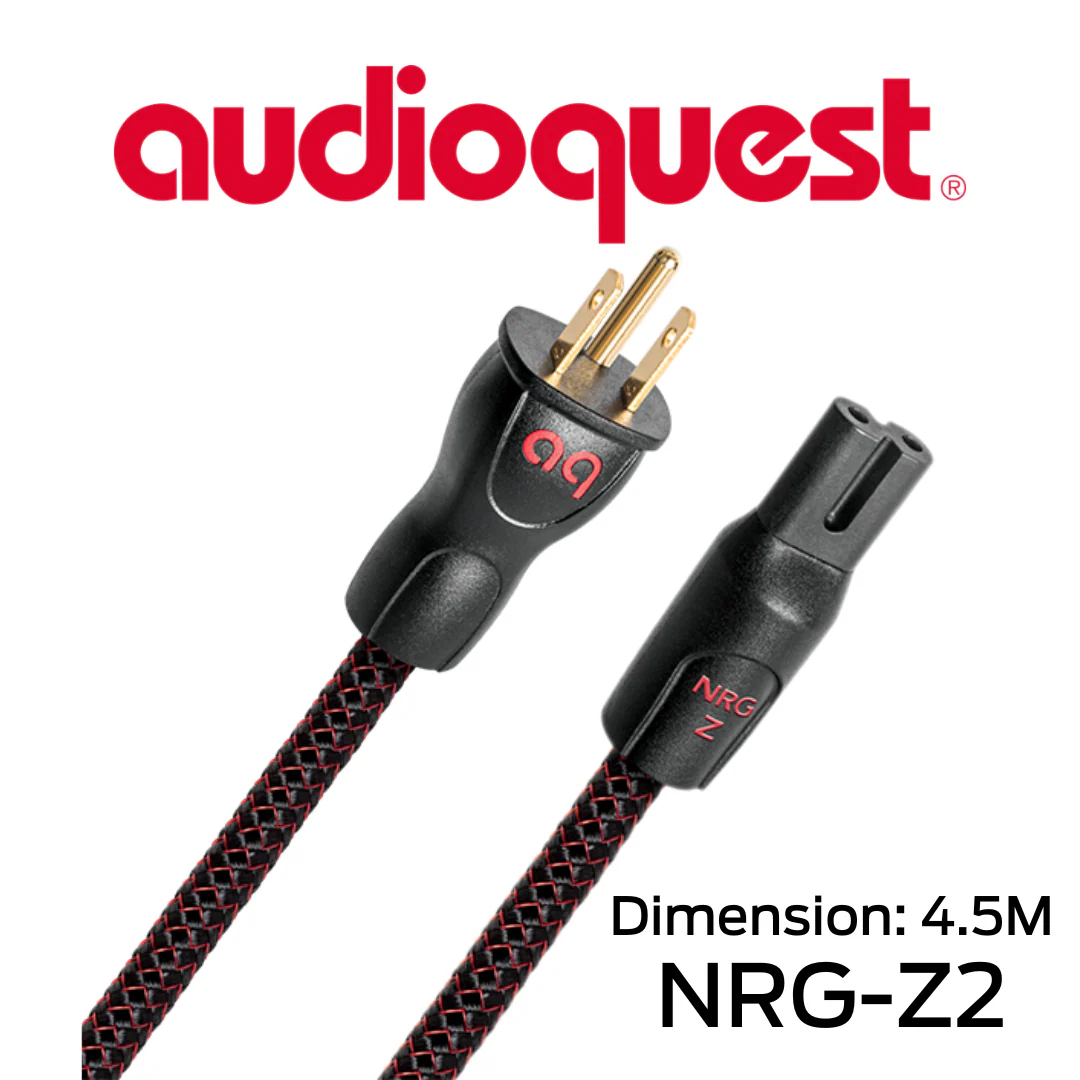 Audioquest NRGZ2 - Câble d'alimentation tripolaire calibre 17AWG - Image 6