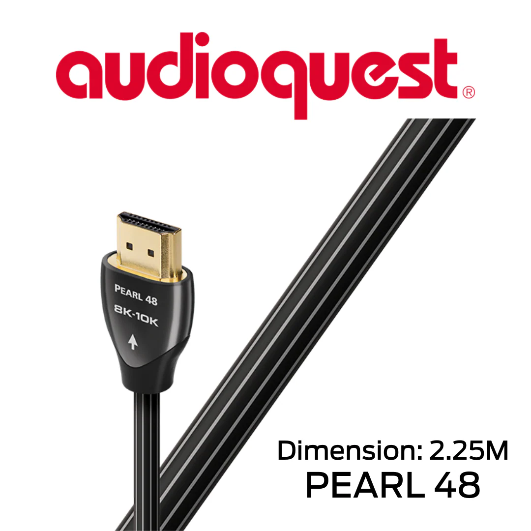 AudioQuest Pearl 48 - Câble HDMI 48Gbps 8K-10K - Image 4