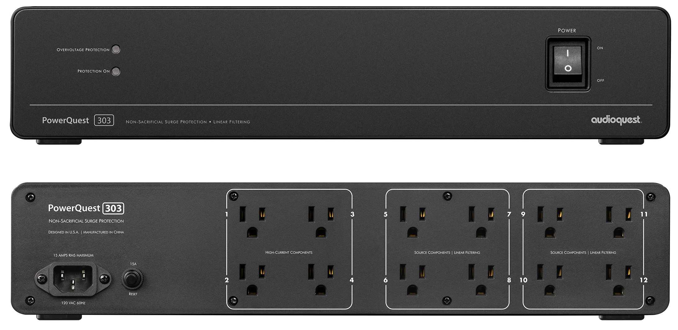 Audioquest PowerQuest PQ-303 - Barre à 12 prises + Cordon PQ-415 2M - Image 6