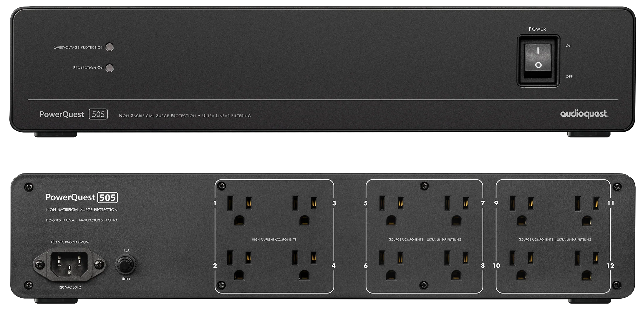 Audioquest PowerQuest PQ-505 - Barre à 12 prises + Cordon PQ-715 2M - Image 8