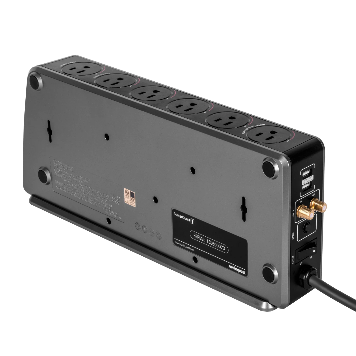 Audioquest PowerQuest 2 - Barre d'alimentation/conditionneur 6 prises - Image 6