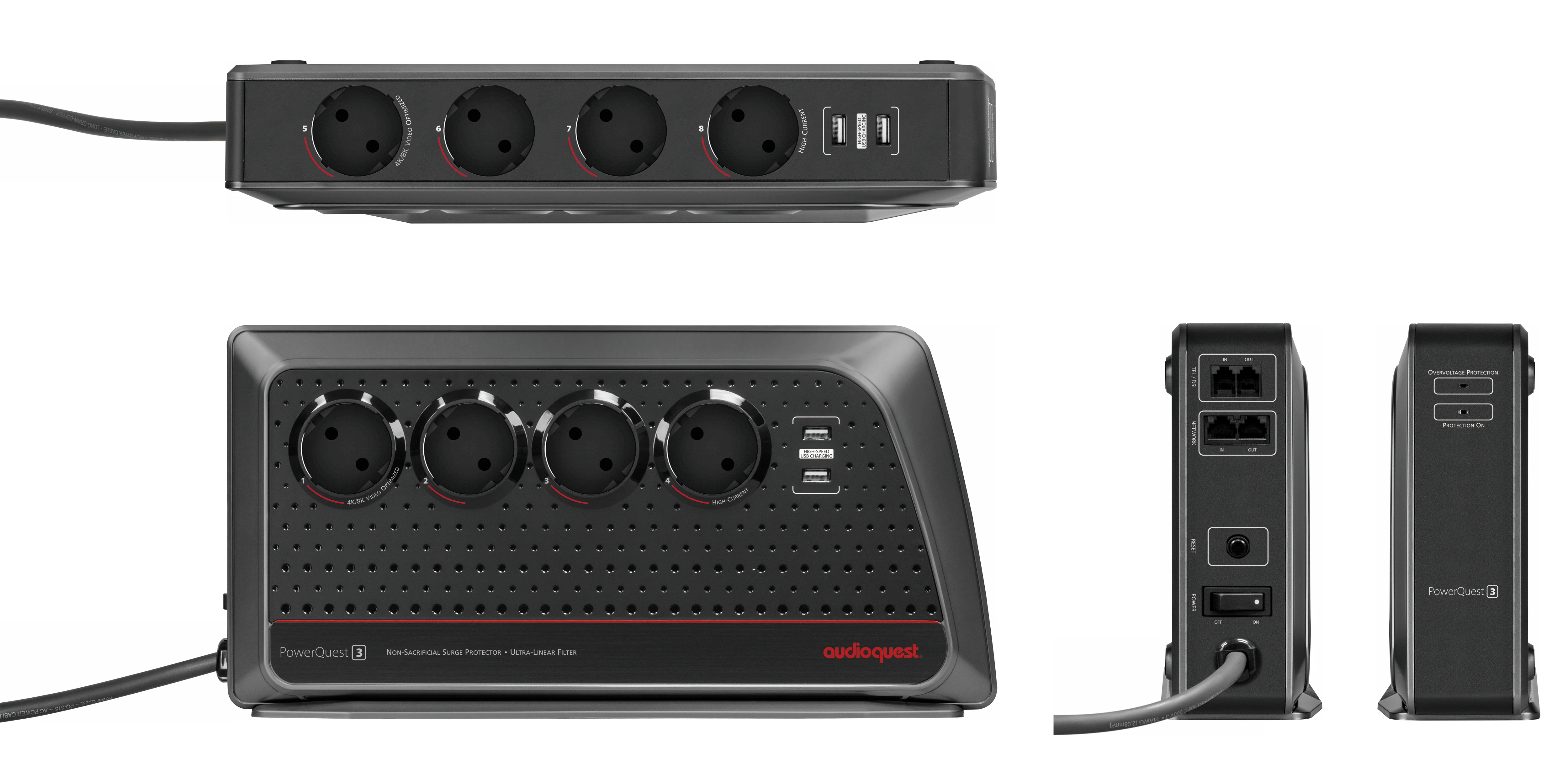 Audioquest PowerQuest 3- Barre d'alimentation/conditionneur 8 prises - Image 2