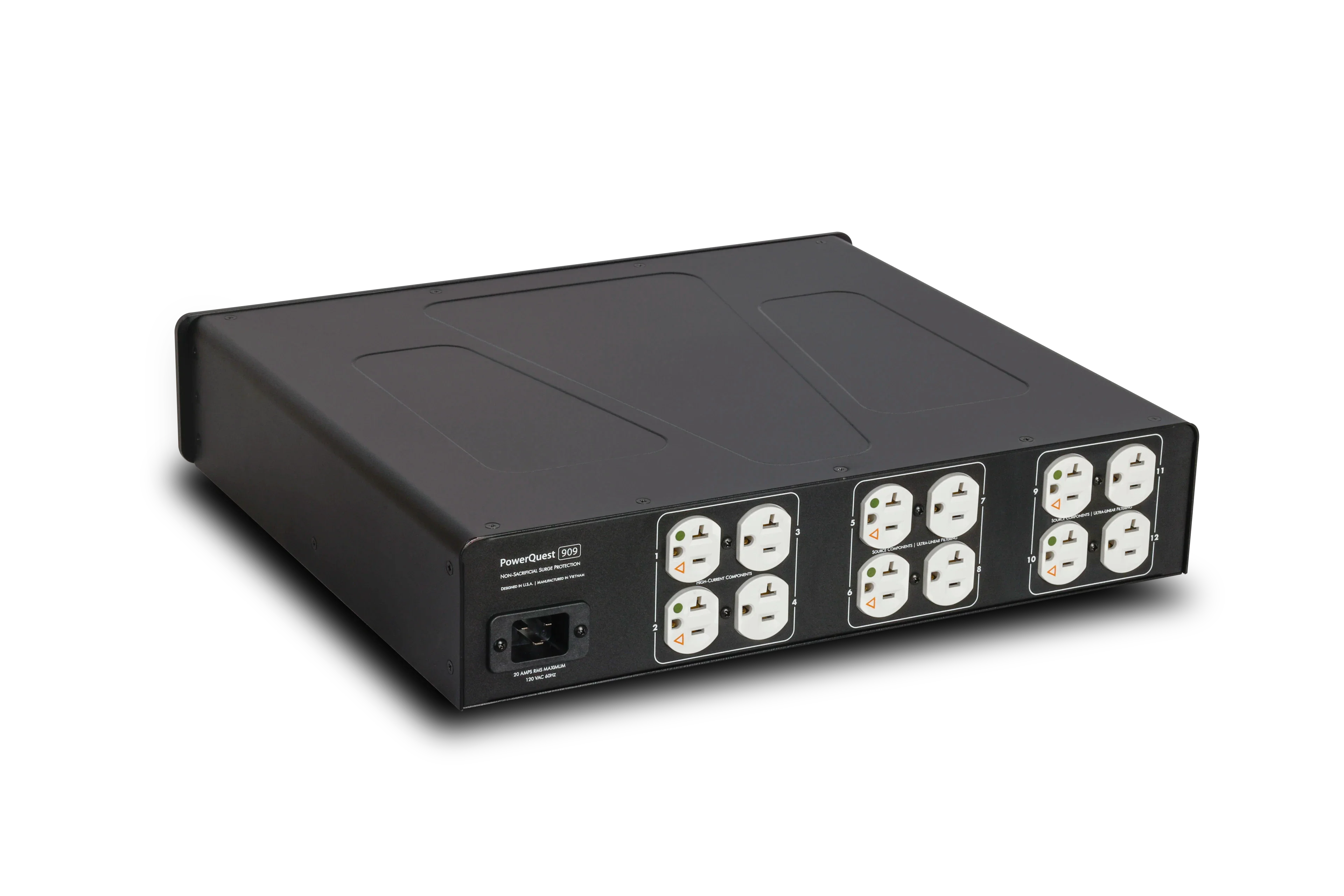 Audioquest PQ909 | Conditionneur de puissance 20A 12 prises - Image 3
