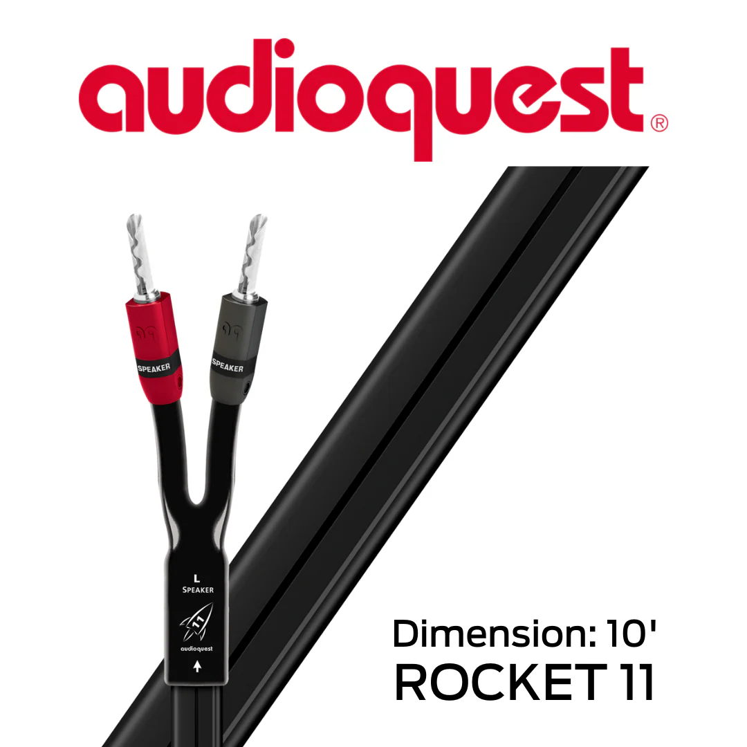 AudioQuest Rocket 11 - Câble de haut-parleurs calibre 14 AWG (la paire) - Image 3