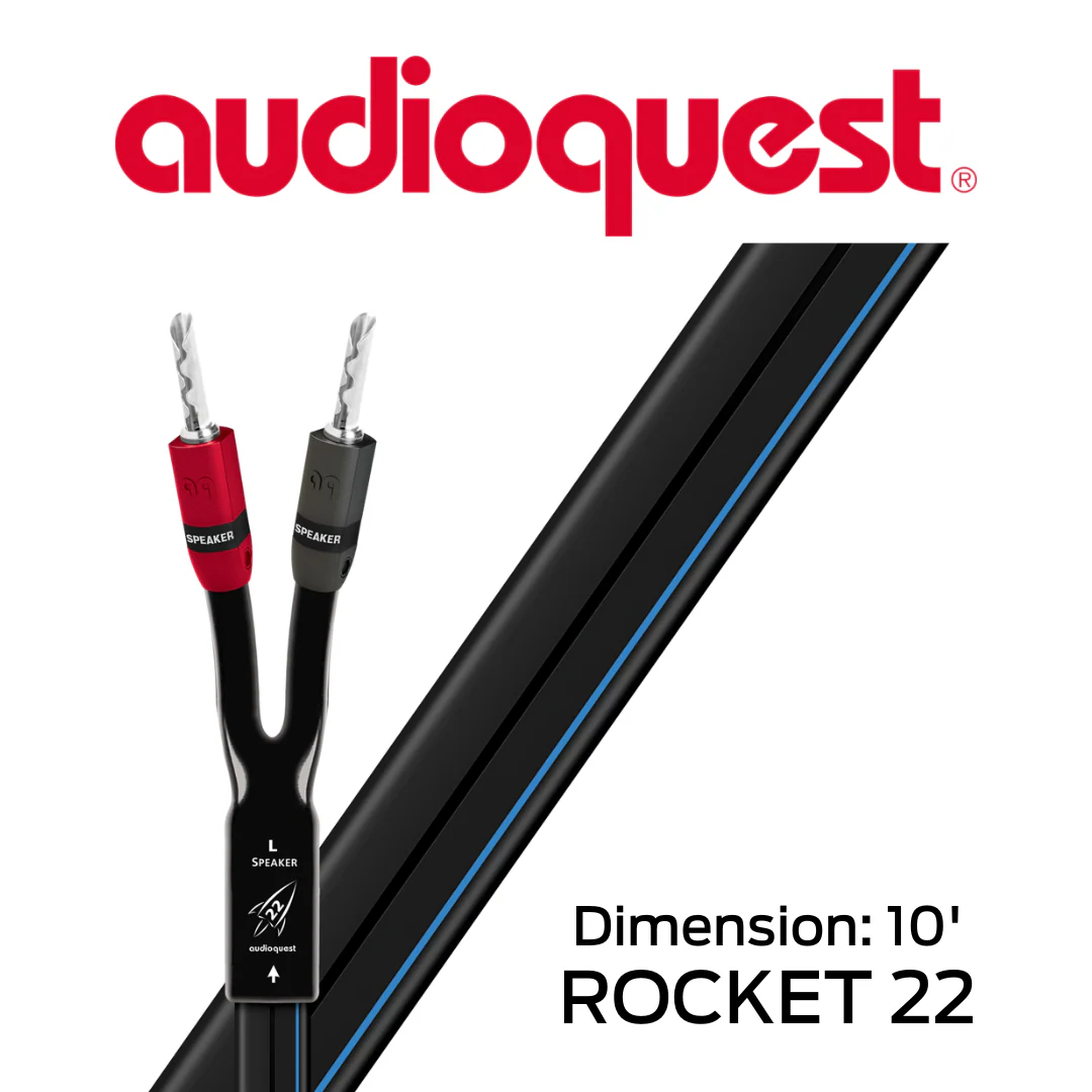 AudioQuest Rocket 22 - Câble de haut-parleurs calibre 12AWG (la paire) - Image 3