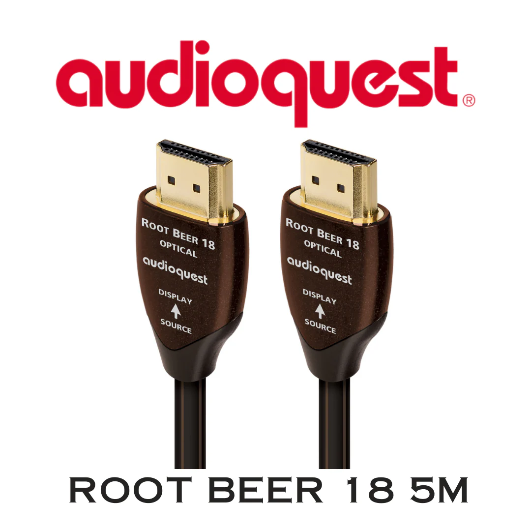 Audioquest Root Beer 18 - Câble HDMI optique actif de 5M à 30M - Image 2