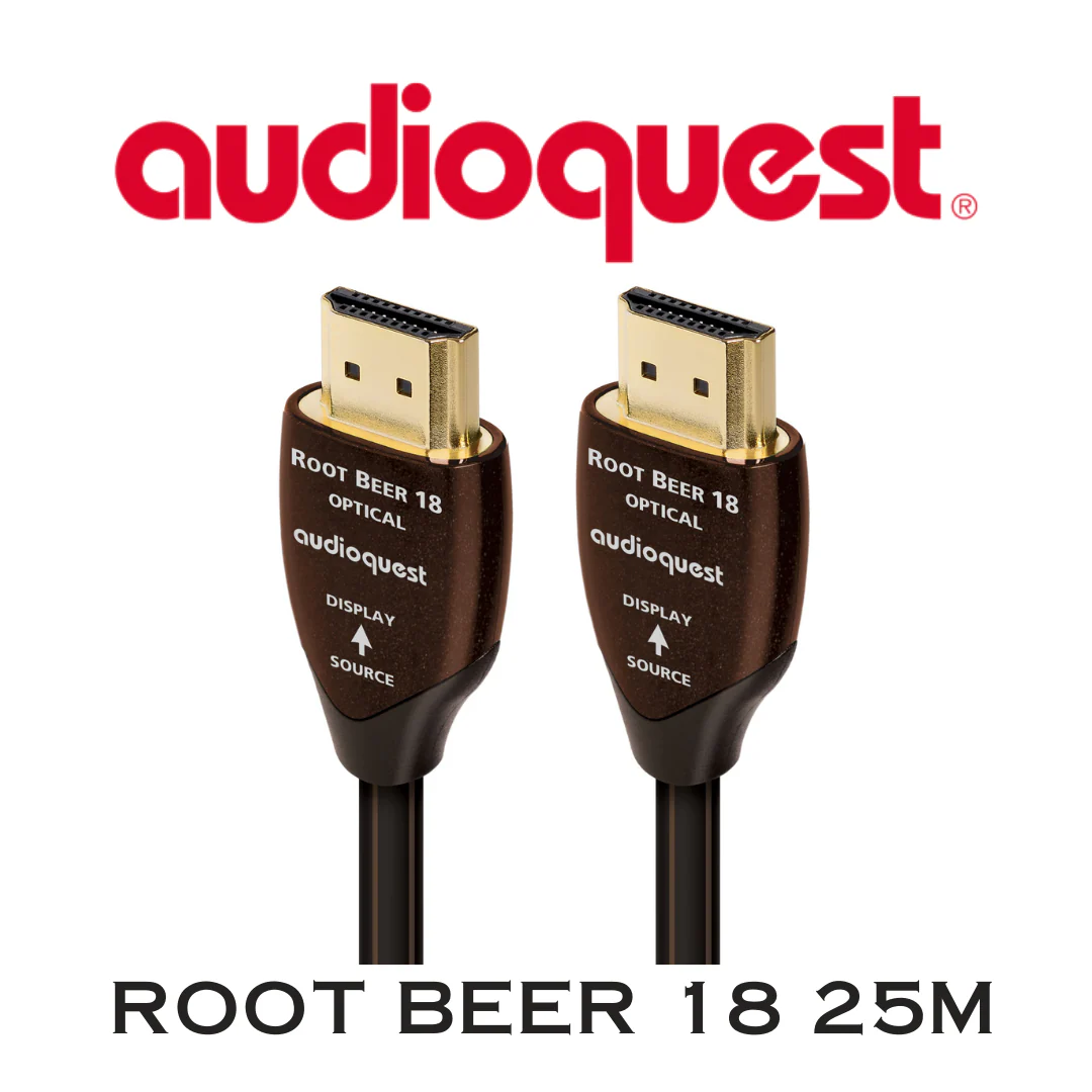 Audioquest Root Beer 18 - Câble HDMI optique actif de 5M à 30M - Image 6