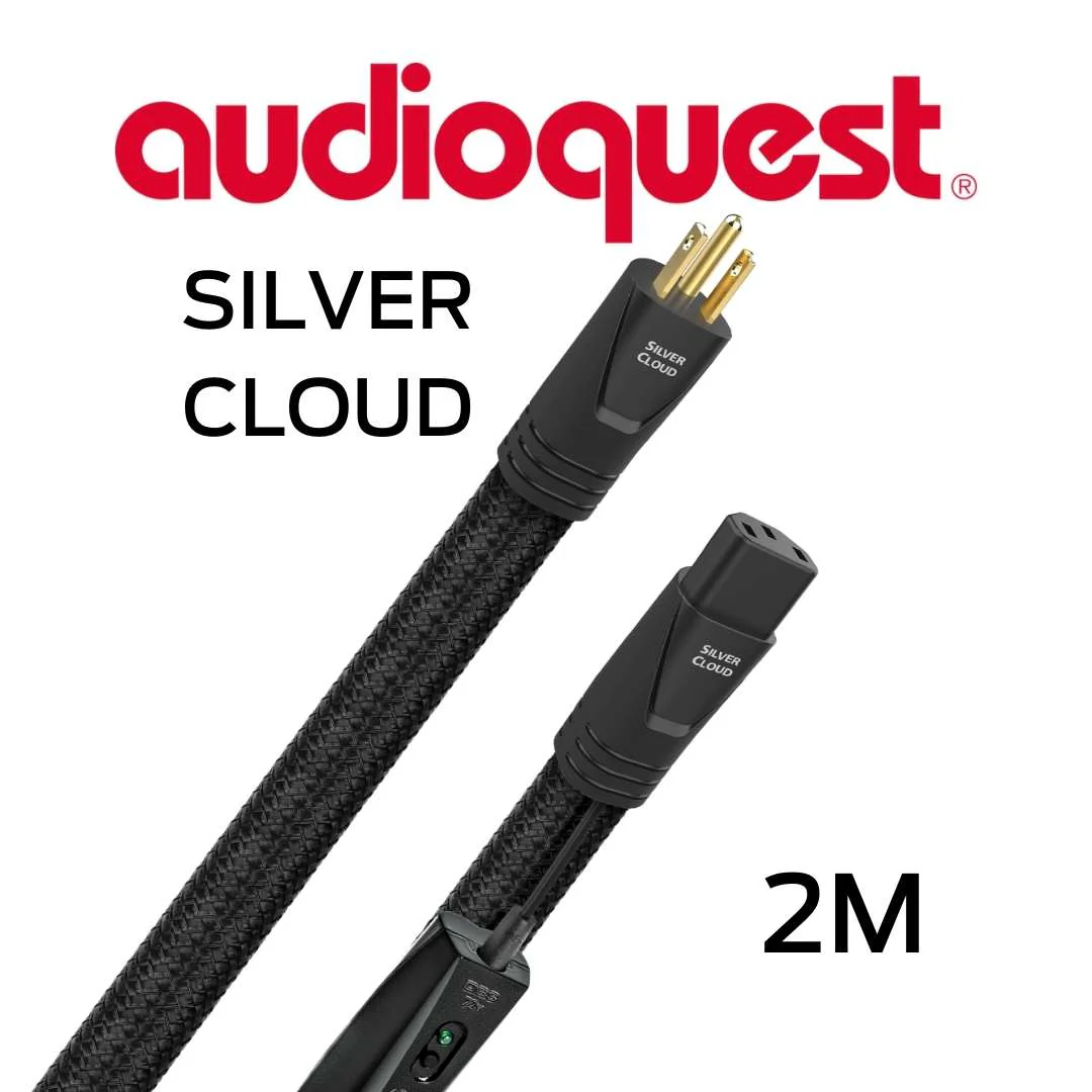 Audioquest Silver Cloud - Câble d'alimentation tripolaire Calibre 12AWG 20 Amp@60HZ 72vDBS PSS PSC+ - Image 3