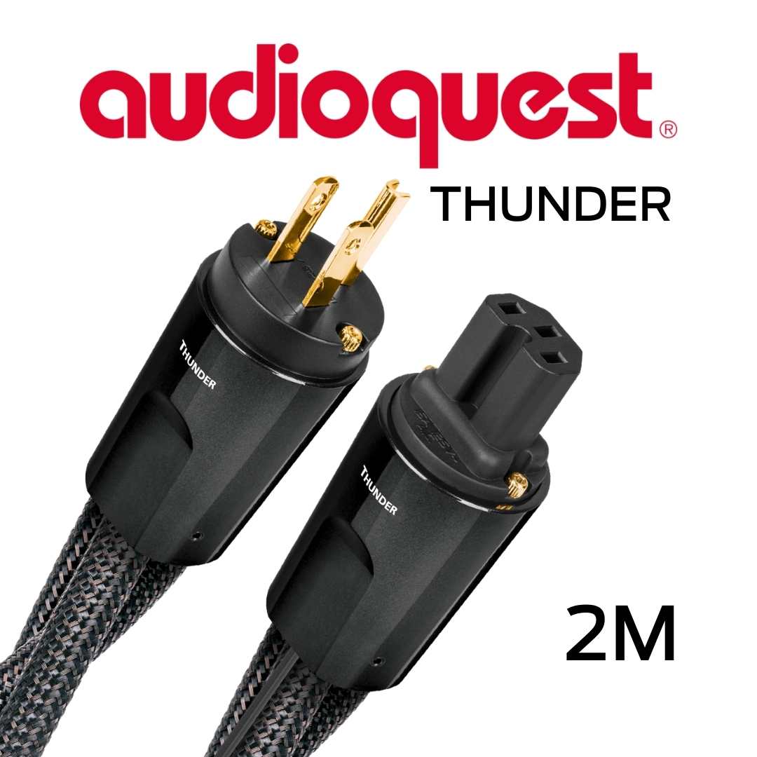 Audioquest Thunder - Câble d'alimentation à courant élevé variable Calibre 11AWG 20Amp RMS@125VAC 72vDBS - Image 3