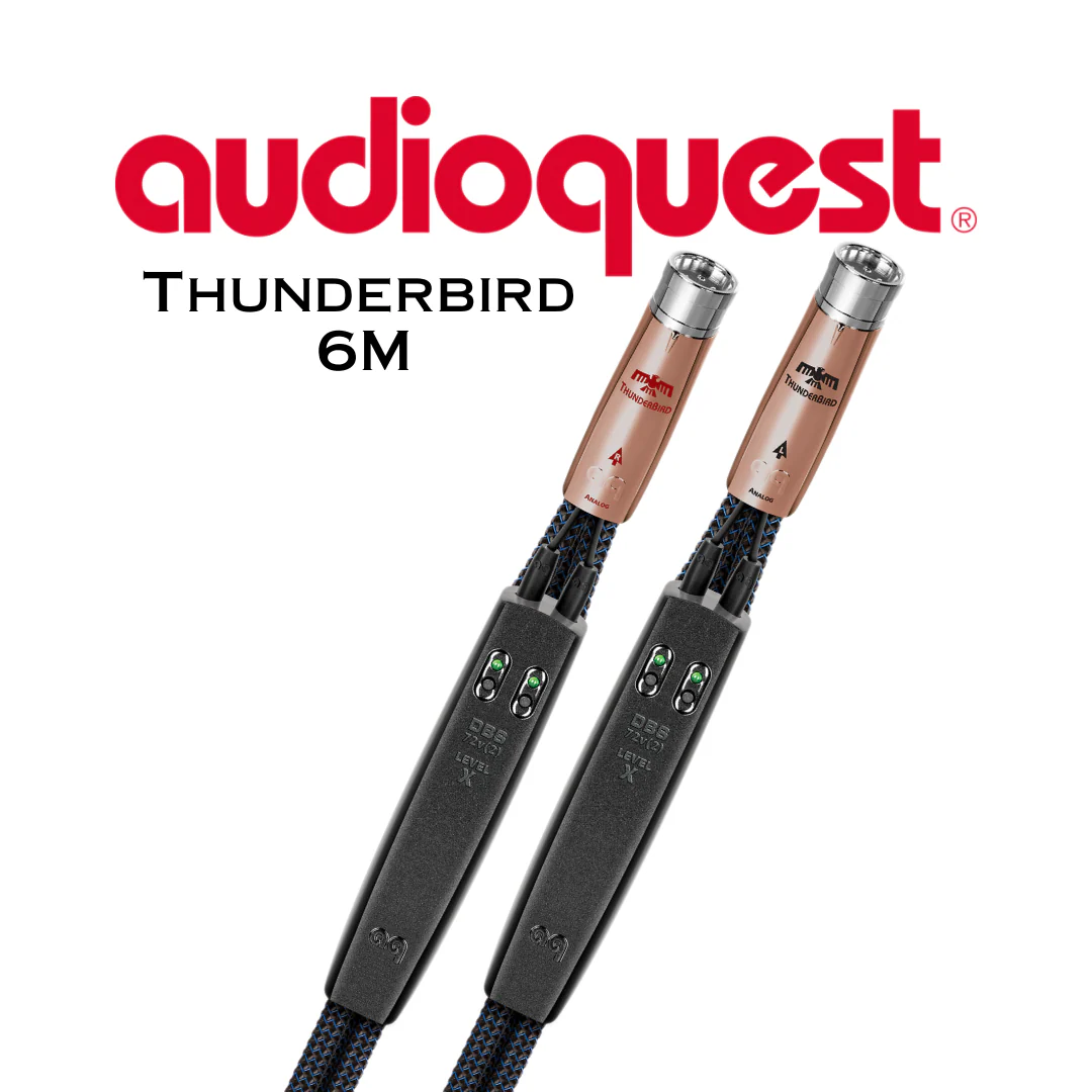 Audioquest Thunderbird - Câble audio XLR PSC +72v DBS (paire) - Image 11