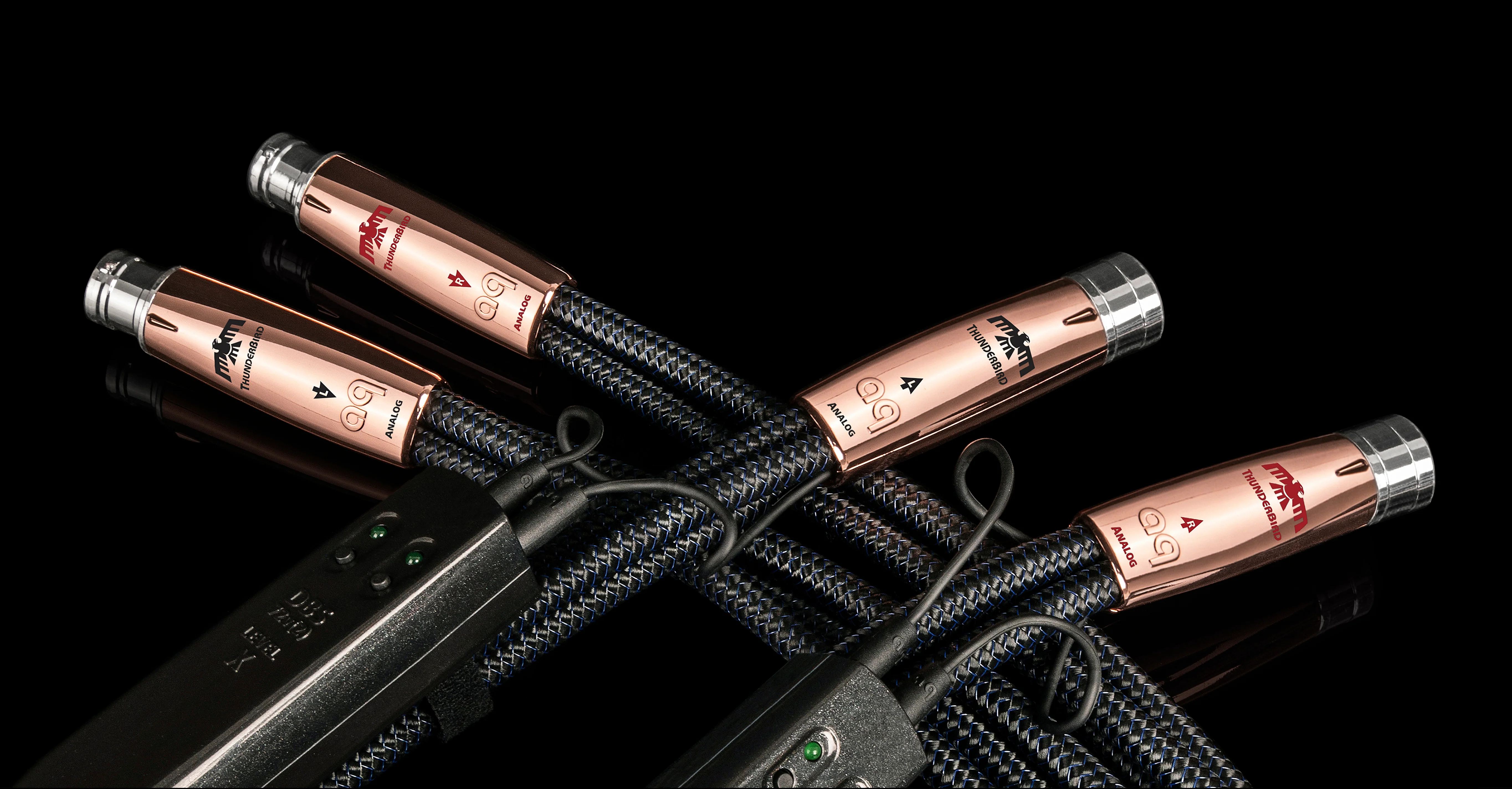 Audioquest Thunderbird - Câble audio XLR PSC +72v DBS (paire) - Image 15
