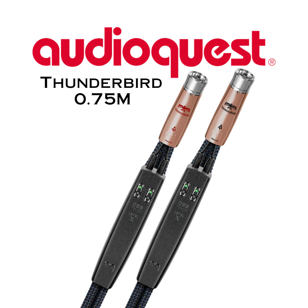 Audioquest Thunderbird - Câble audio XLR PSC +72v DBS (paire) - Image 3