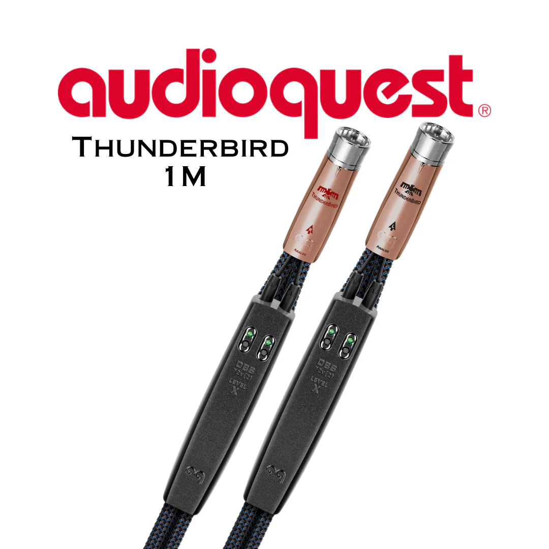 Audioquest Thunderbird - Câble audio XLR PSC +72v DBS (paire) - Image 4