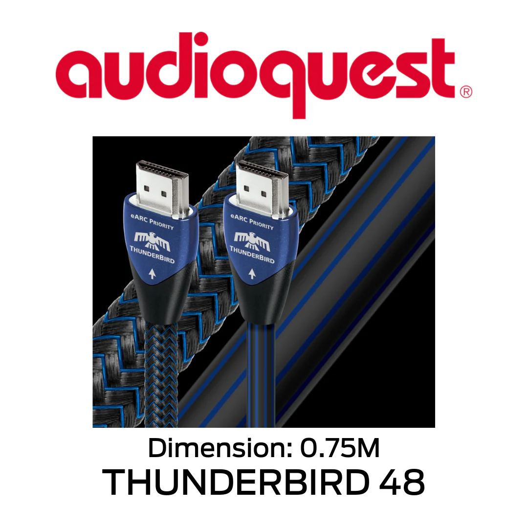 Audioquest Thunderbird - Câble HDMI 8K-10K 10% argent - Image 2