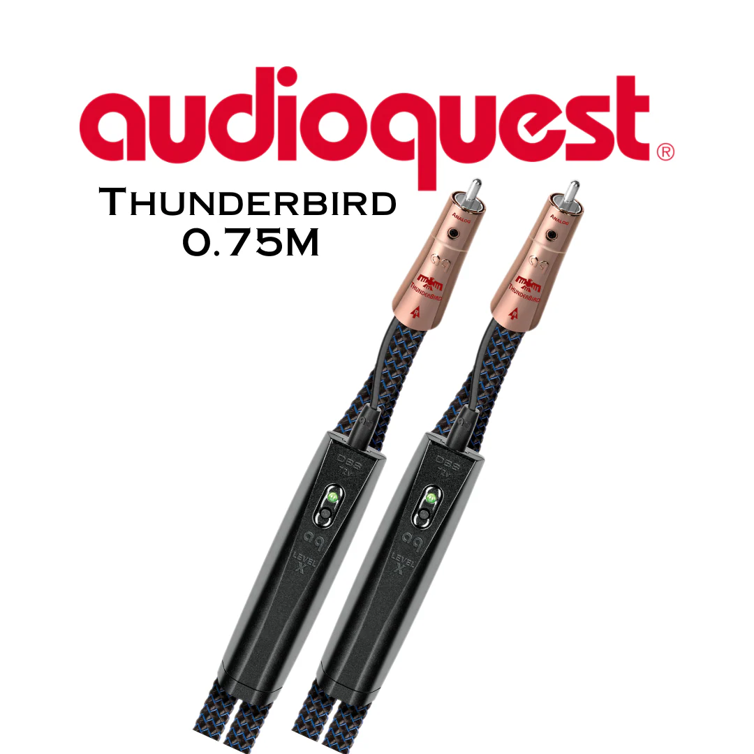 Audioquest Thunderbird - Câble d'interconnexions RCA-RCA Mâle (la paire) - Image 3