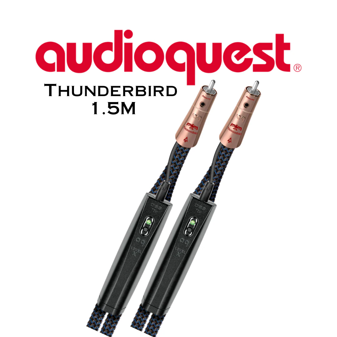 Audioquest Thunderbird - Câble d'interconnexions RCA-RCA Mâle (la paire) - Image 5