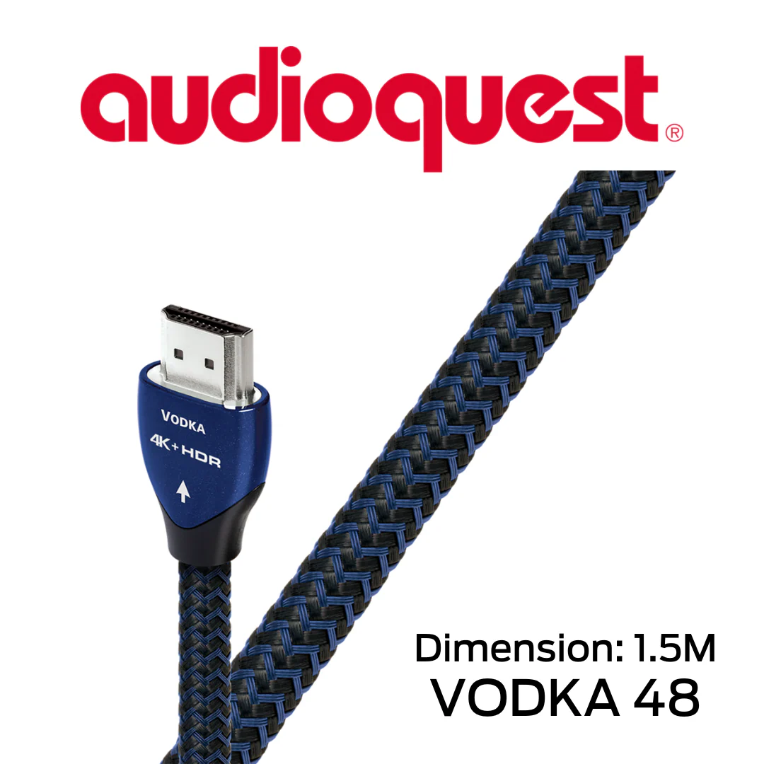 AudioQuest Vodka 48 - Câble HDMI eARC 8K-10K 10% argent - Image 3