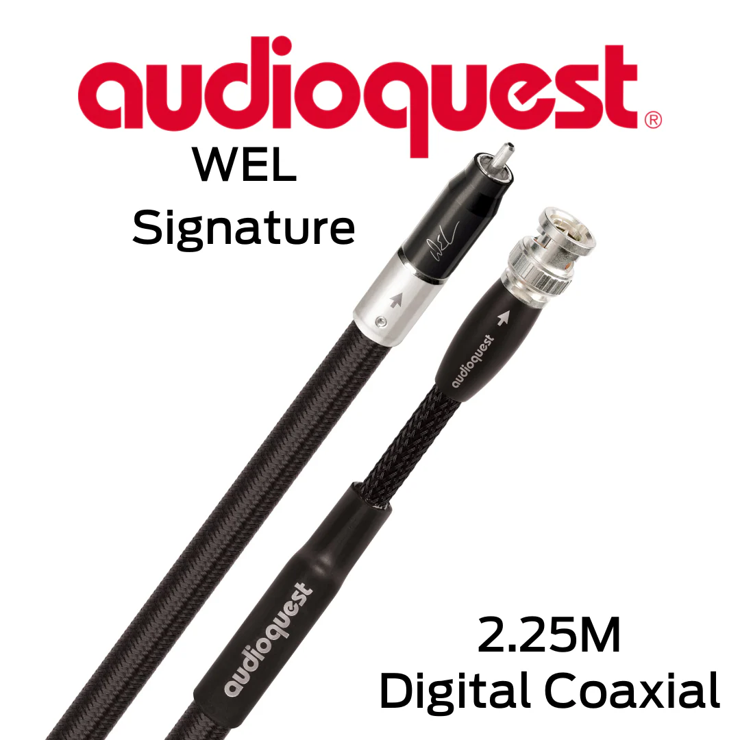 Audioquest WEL Signature - Câbles coaxial digital 21 AWG 100% Argent - Image 4