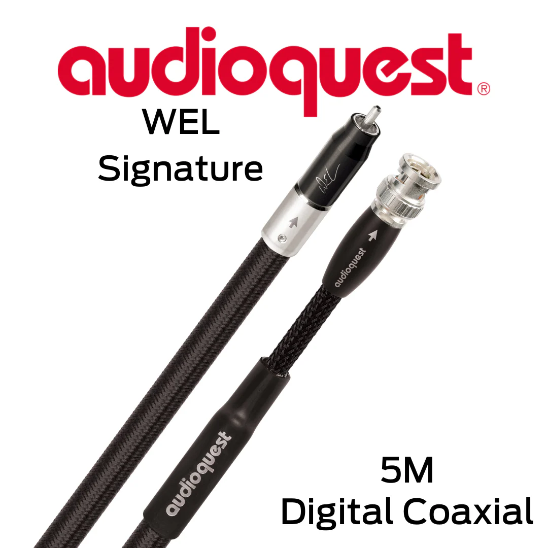 Audioquest WEL Signature - Câbles coaxial digital 21 AWG 100% Argent - Image 7