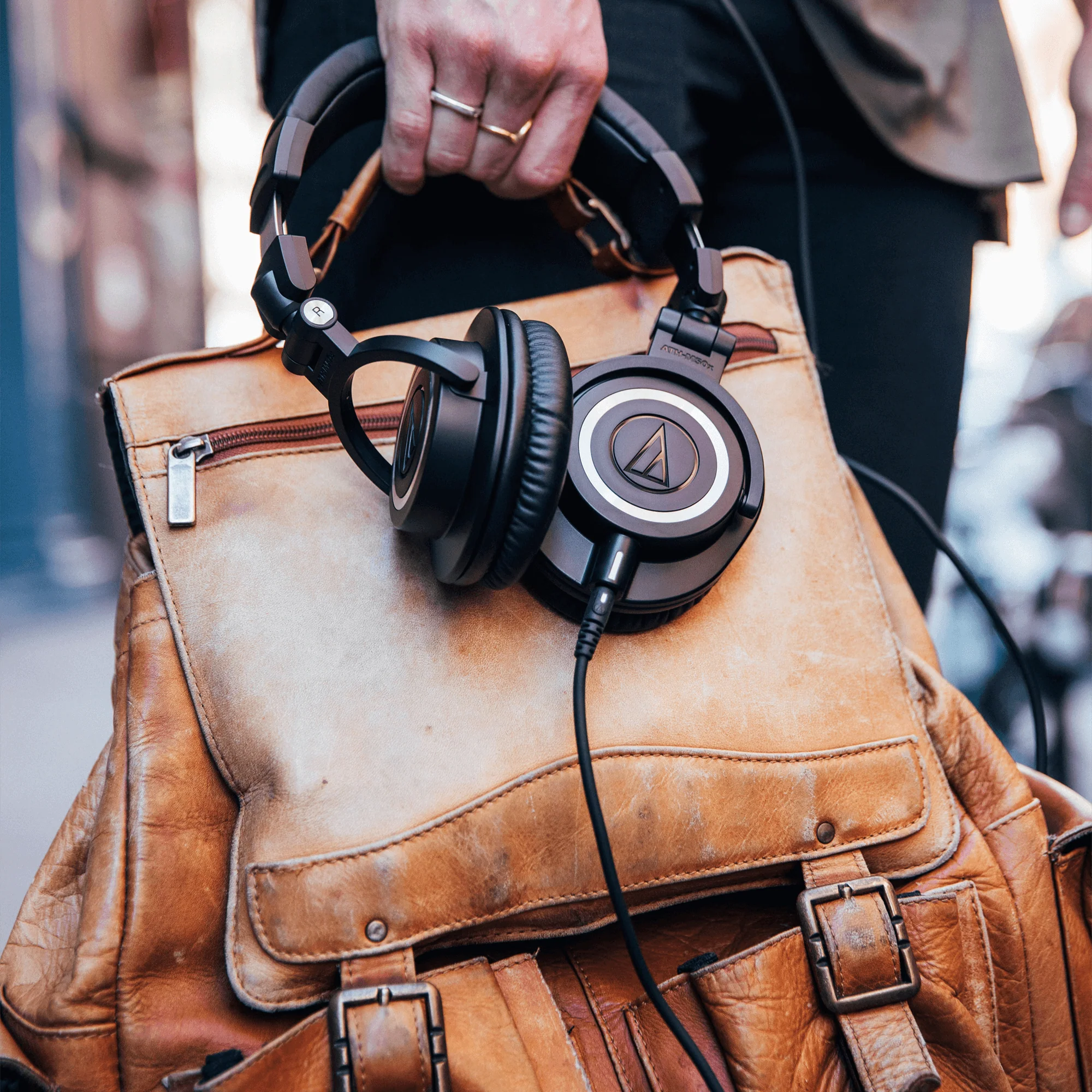 Audio-technica ATH-M50x -  Casque d'écoute avec fils - Image 3