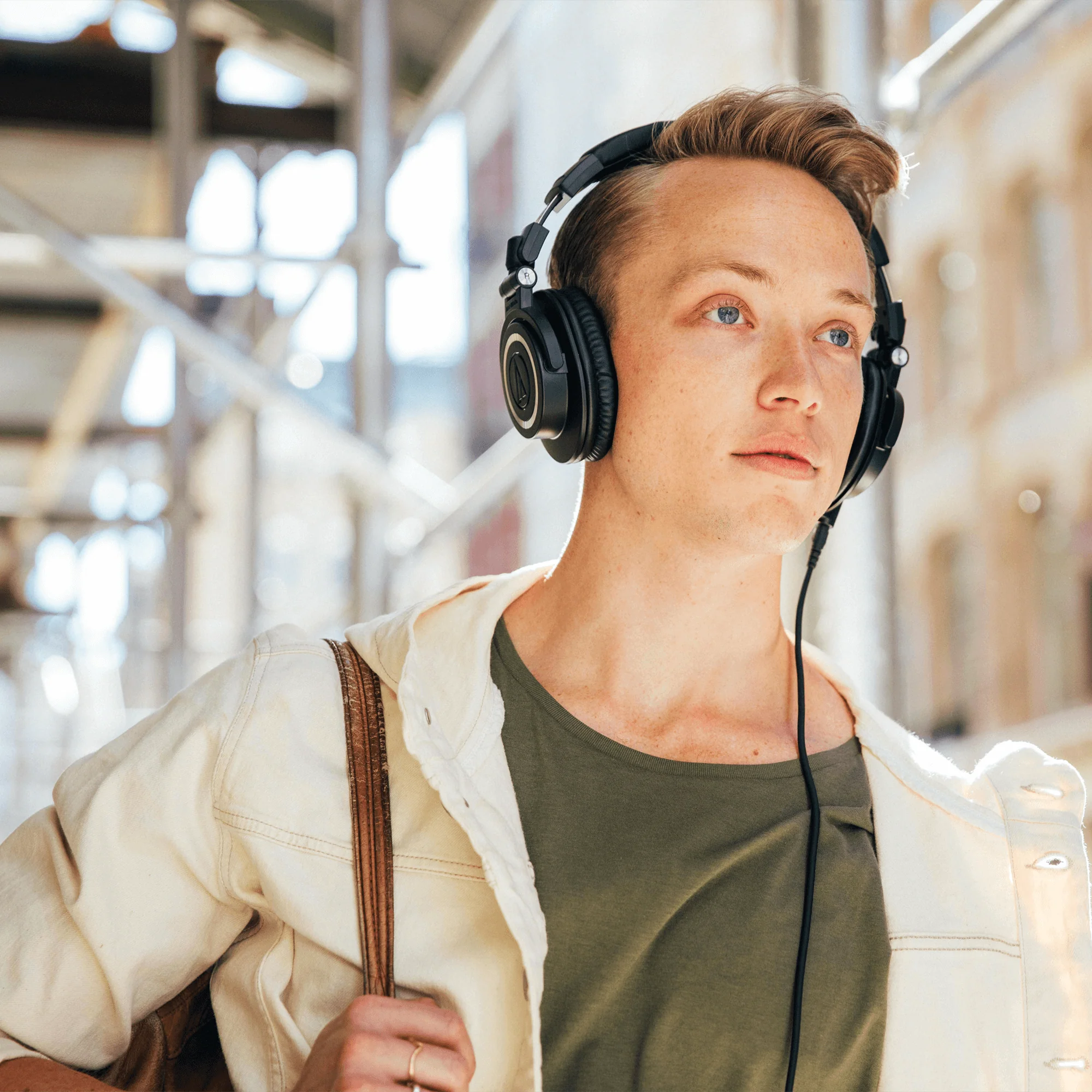 Audio-technica ATH-M50x -  Casque d'écoute avec fils - Image 4