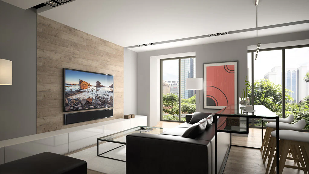 Martin Logan SLMX3 | Barre de son passive ultra-mince 4'' à 3 canaux - Image 2
