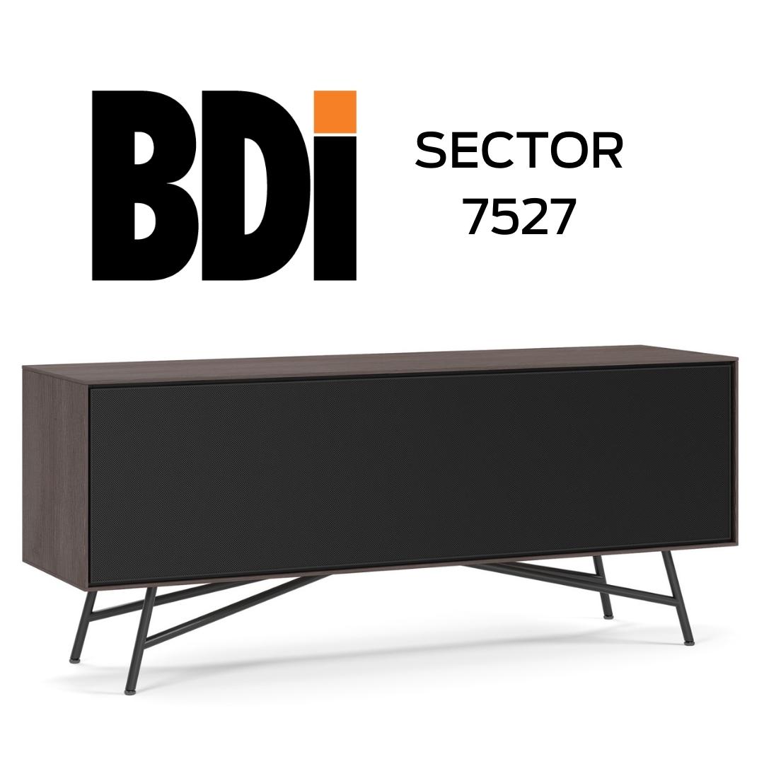 BDI Sector 7527 Sépia - Meuble multimédia audio-vidéo/téléviseur - Image 2