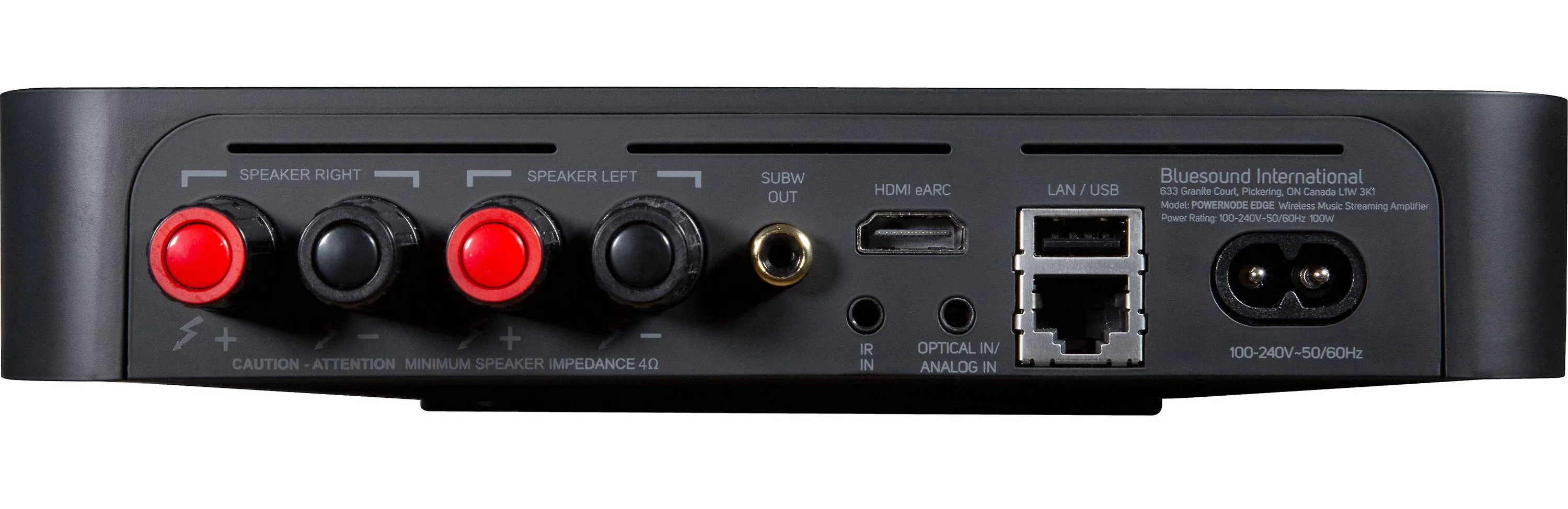 Bluesound POWERNODE Edge - Amplificateur 40W/, Streamer, DAC, Wi-Fi, Bluetooth - Image 3