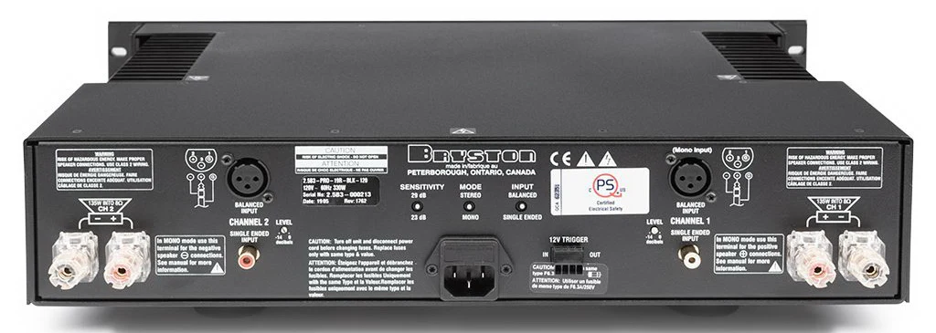 Bryston 2.5B³ - Amplificateur stéréo intégré 135Watts/canal - Image 12