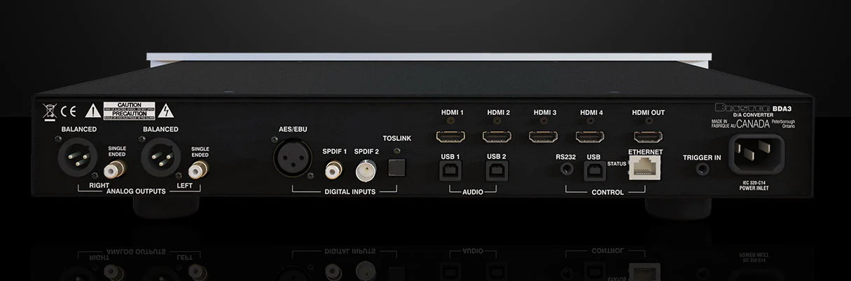 Bryston BDA3 - DAC avec deux circuits intégrés AKM à 32 bits (Sans HDMI) - Image 4