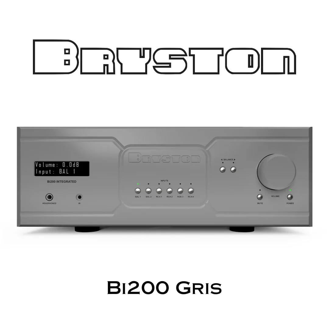 Bryston Bi200 - Amplificateur stéréo intégré 200Watts par canal, préamplificateur BP-19 et amplificateur 3B Cubed - Image 2