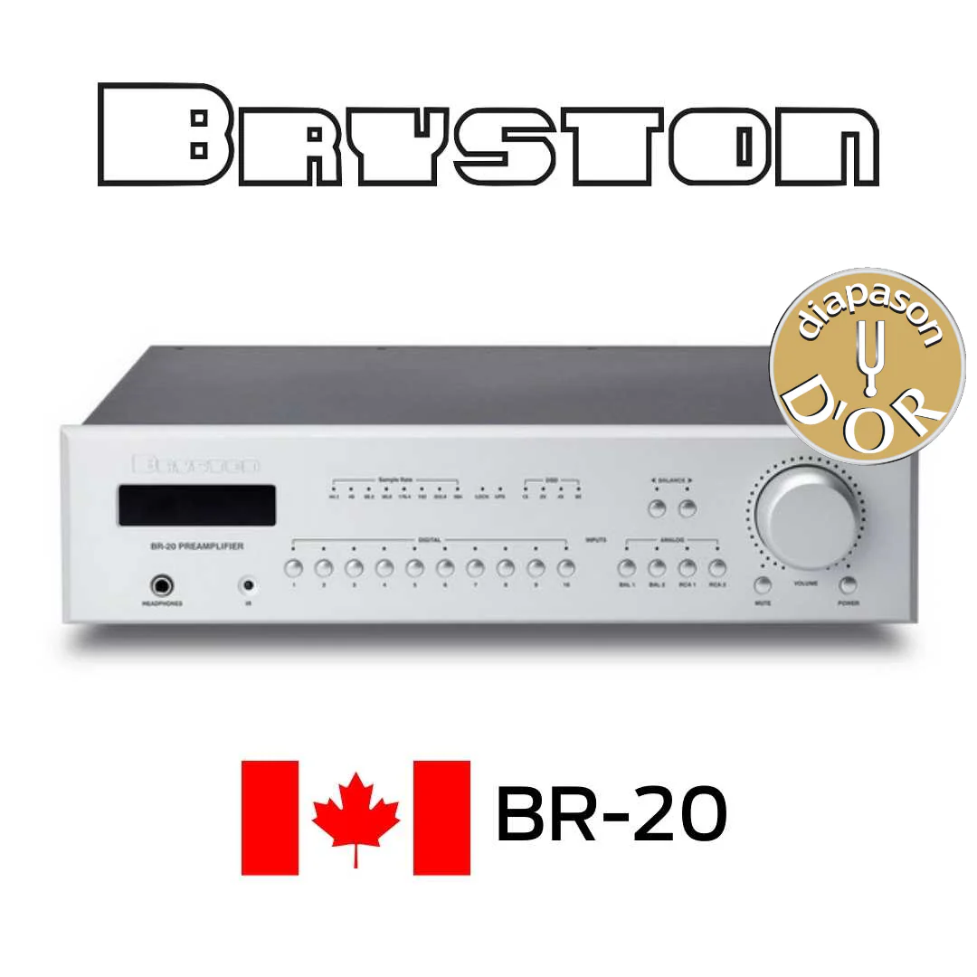 Bryston BR20 - Préamplificateur Stéréo avec lecteur réseau/DAC - Image 2
