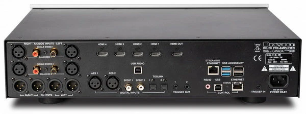 Bryston BR20 - Préamplificateur Stéréo avec lecteur réseau/DAC - Image 3