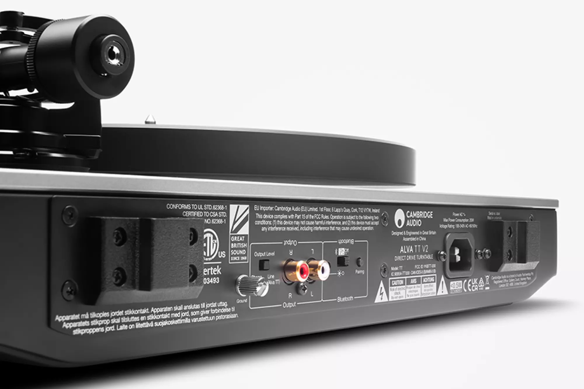 Cambridge Audio ALVA TT V2 - Table tournante à entraînement direct - Image 12