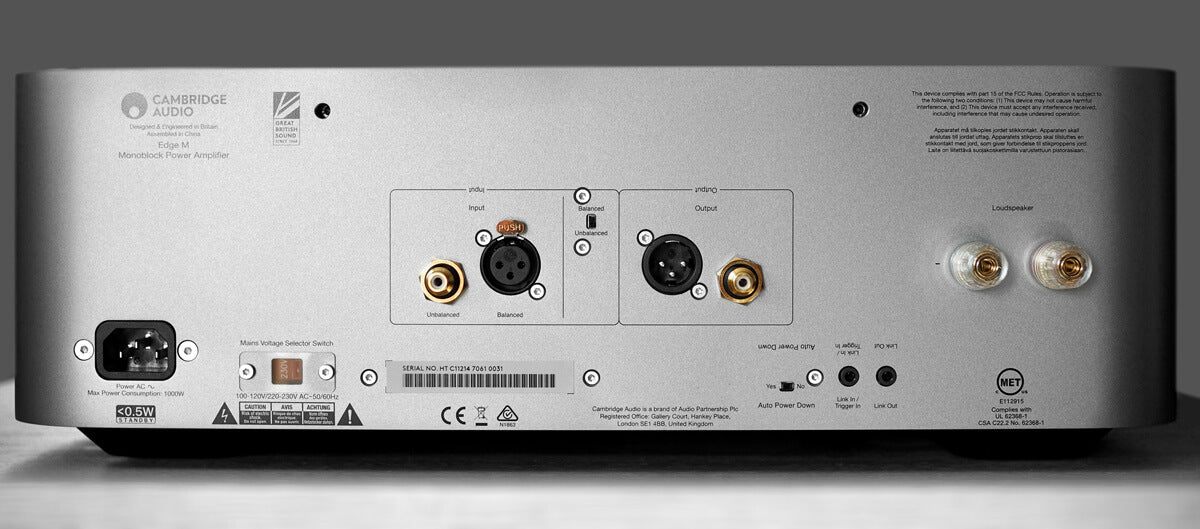 Cambridge Audio Edge M - Amplificateur de puissance 200Watts Monobloc - Image 3