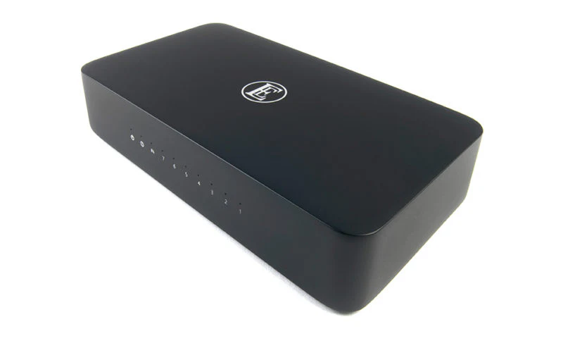 English Electric 8Switch | Huit ports Ethernet Gigabit 100/1000 Base-T de qualité audio - Image 3