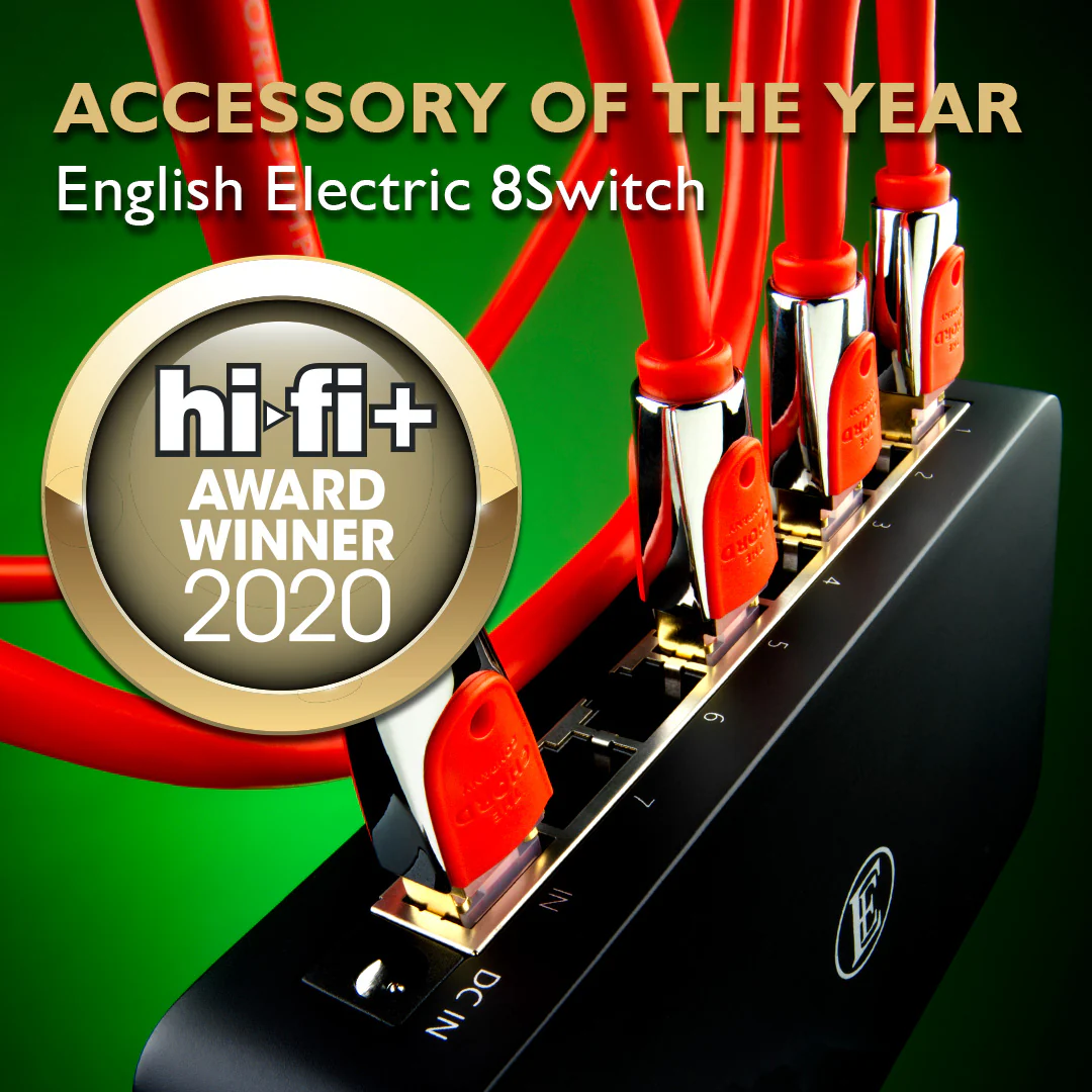 English Electric 8Switch | Huit ports Ethernet Gigabit 100/1000 Base-T de qualité audio - Image 4