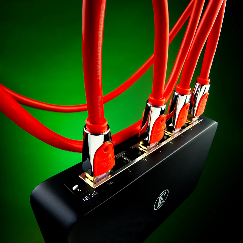 English Electric 8Switch | Huit ports Ethernet Gigabit 100/1000 Base-T de qualité audio - Image 5
