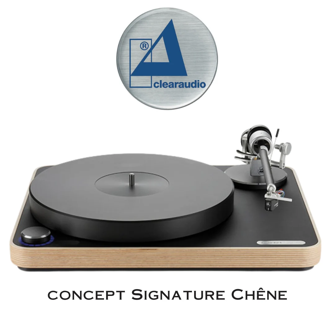 clearaudio TT068WD - Table tournante haut de gamme avec cartouche Jubilee MM (Bois) - Image 2