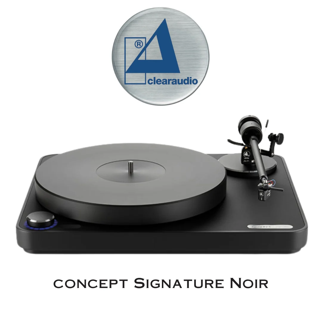 clearaudio TT068S - Table tournante haut de gamme avec cartouche Jubilee MM (Noir/Argent) - Image 2