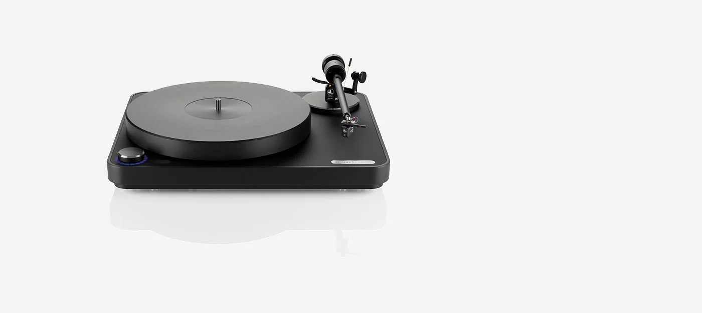 clearaudio TT068S - Table tournante haut de gamme avec cartouche Jubilee MM (Noir/Argent) - Image 4