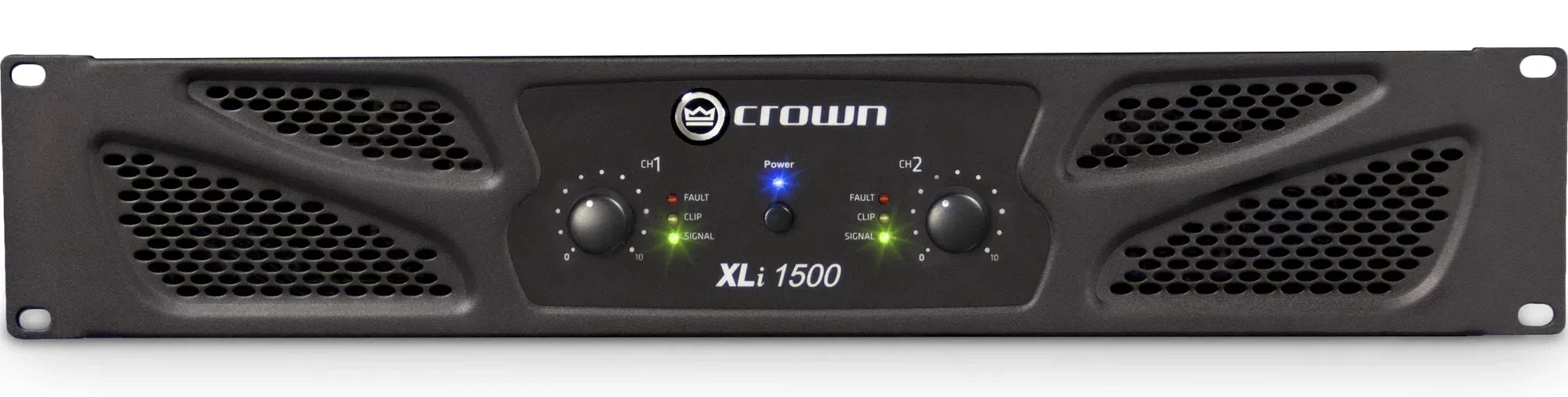 Crown Audio XLi 1500 - Amplificateur de puissance stéréo commercial 450 W par canal à 4 Ohms, 330 W par canal à 8 Ohms, 900W à 8 Ohms Bridge Mono. - Image 3