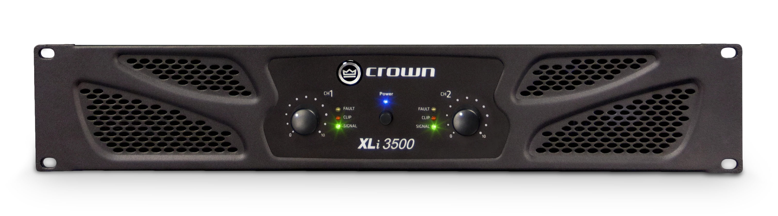 Crown Audio XLi 3500 - Amplificateur de puissance stéréo commercial 1350W/Channel 4 Ohms, 1000W/Channel 8 Ohms et 2700W 8 Ohms Bridged Mono - Image 3