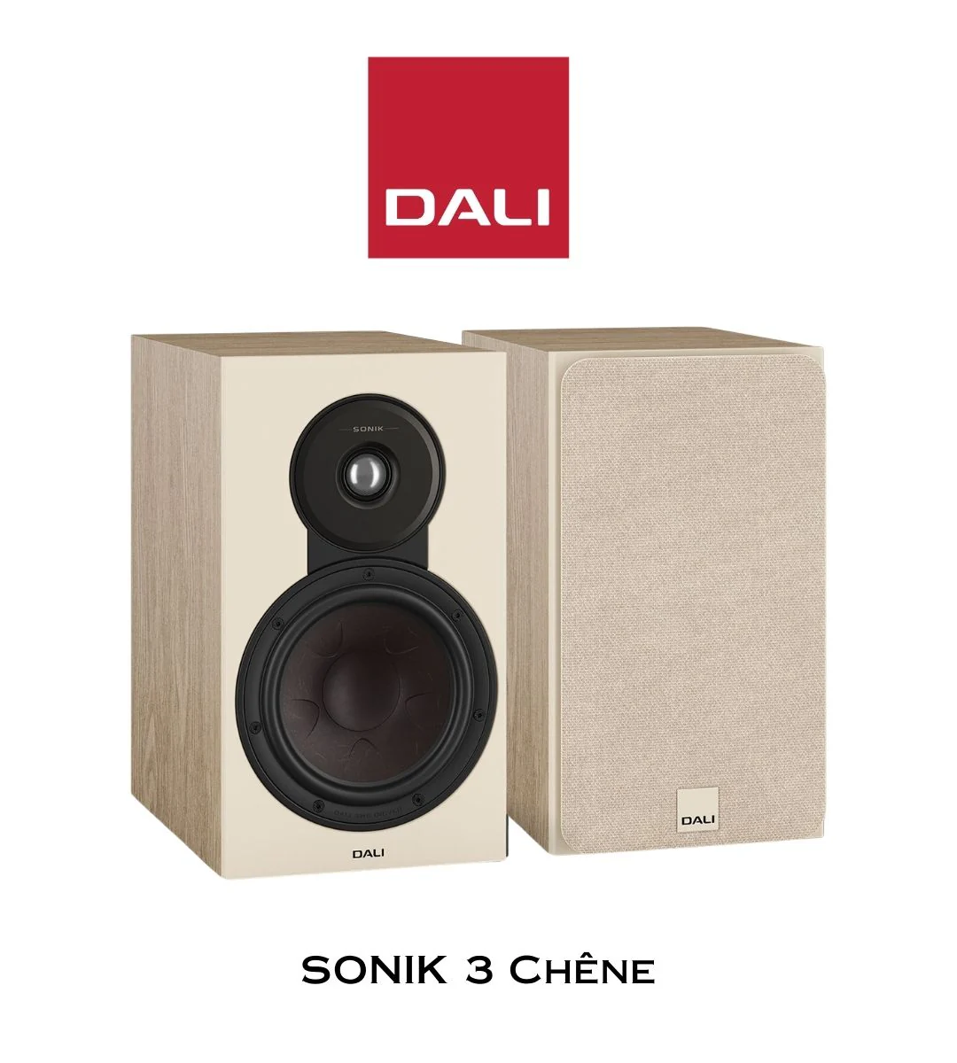 DALI SONIK 3 | Enceintes acoustiques d'étagère 2 voies (Paire) - Image 4