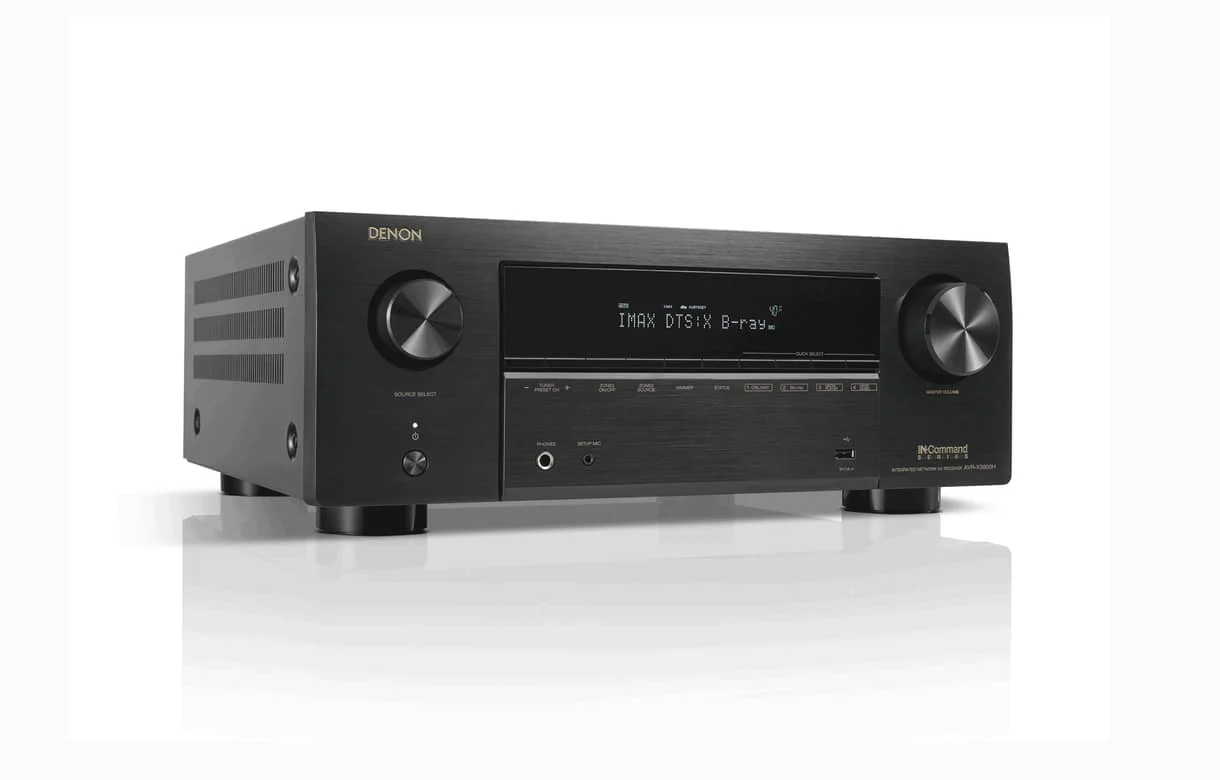 Denon AVRX3800H - Récepteur cinéma maison 9.4, 8K, 105W, 9 canaux amplifiés, Dolby Atmos, DTS:X - Image 5