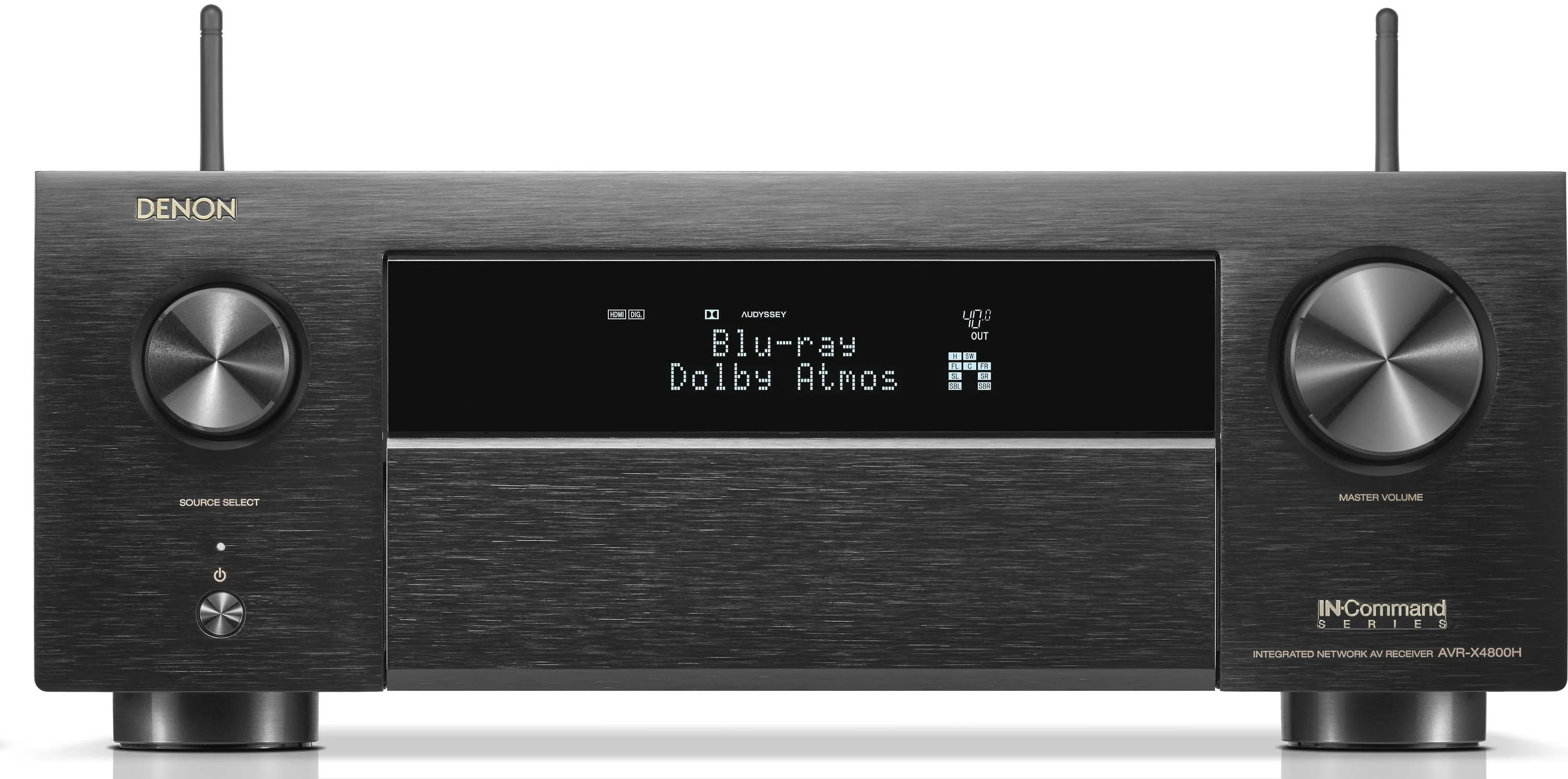 Denon AVRX4800H - Récepteur cinéma maison 9.4, 8K, 125W, 9 canaux amplifés, Dolby Atmos, 4K/120Hz - Image 2