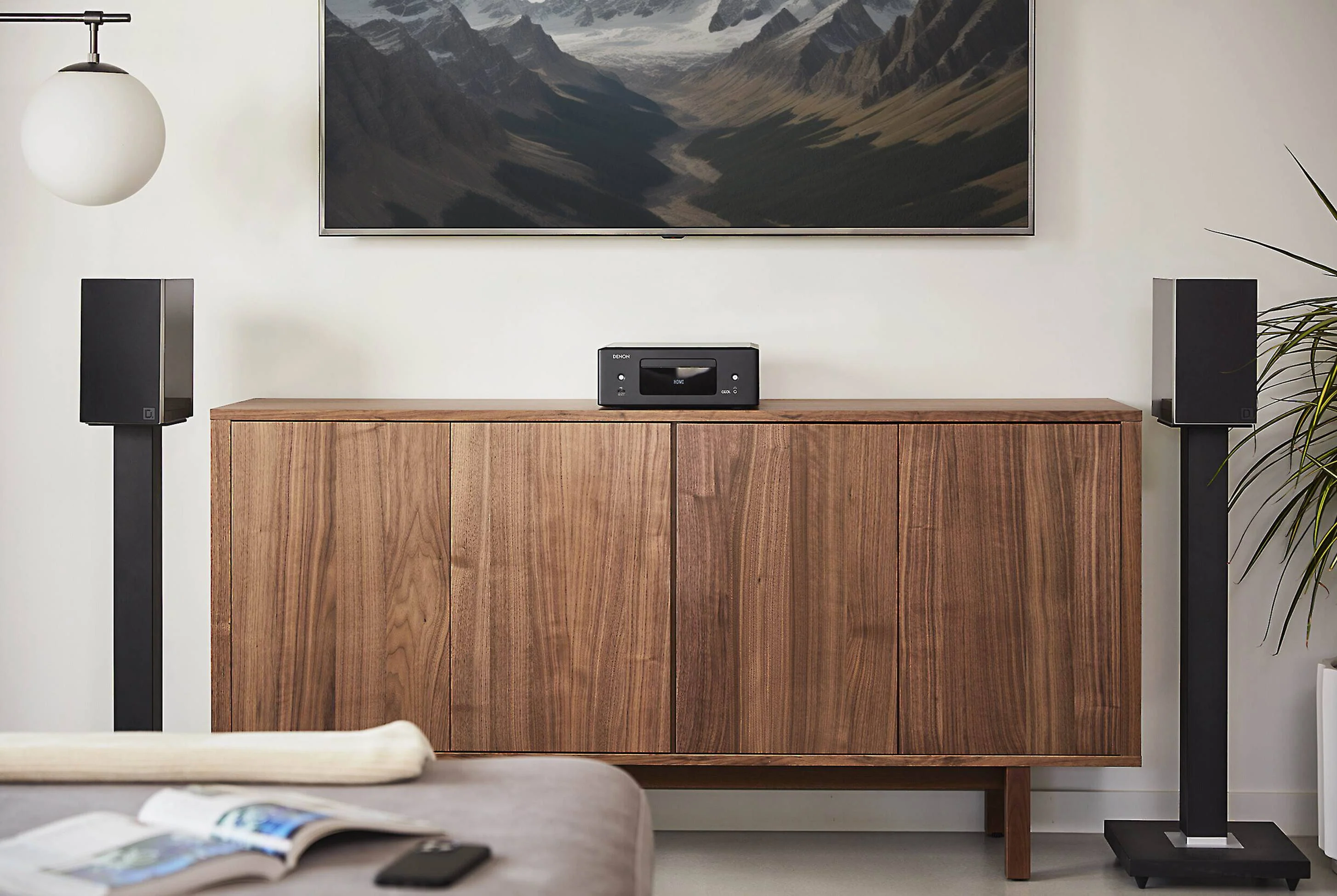Denon CEOLRCDN12 - Récepteur stéréo 65Watts par canal, lecteur CD, tuner, Bluetooth, HEOS - Image 12