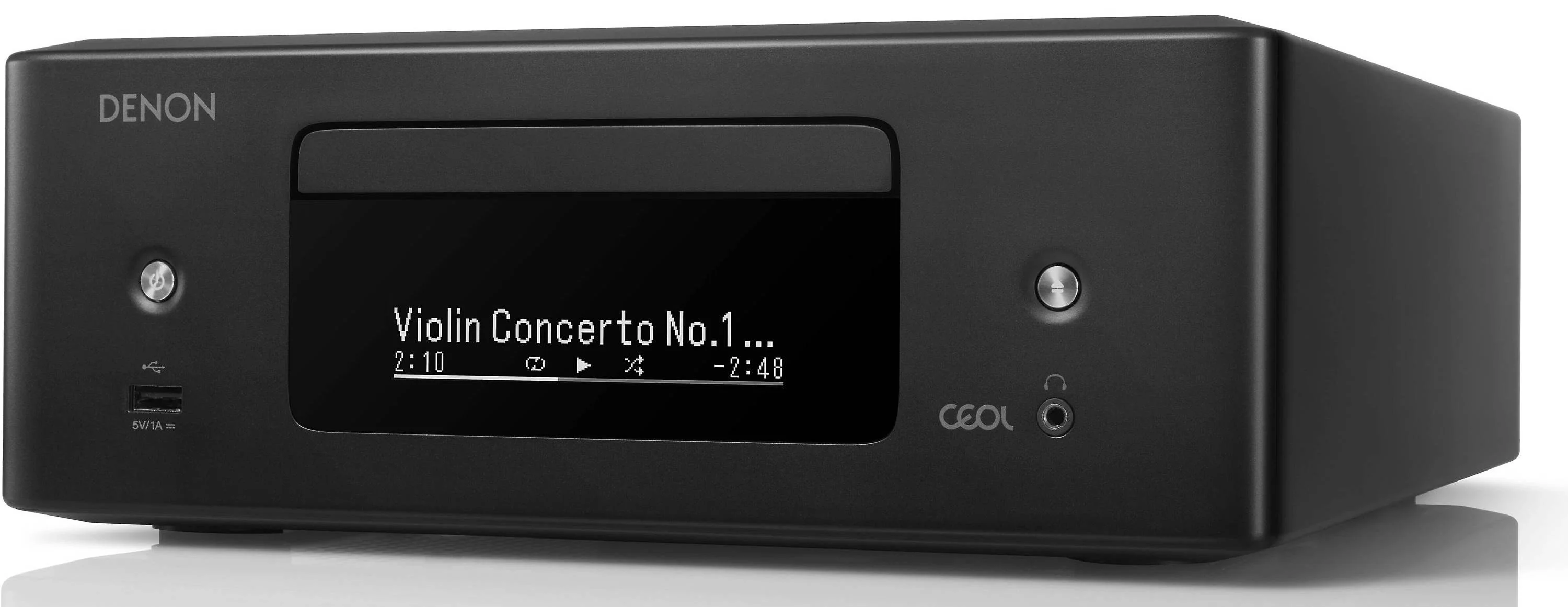 Denon CEOLRCDN12 - Récepteur stéréo 65Watts par canal, lecteur CD, tuner, Bluetooth, HEOS - Image 3