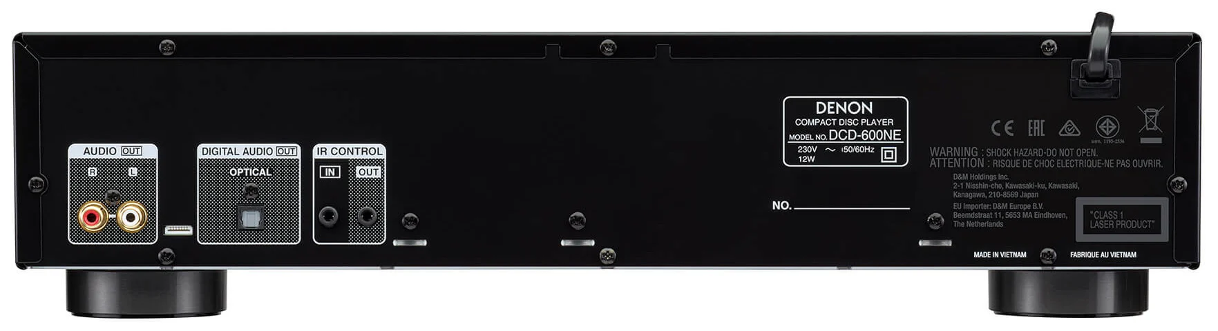 Denon DCD-600NE - Lecteur CD avec DAC PCM5142 Burr Brown - Image 5